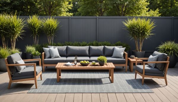 Mobilier de jardin tendance et résistant