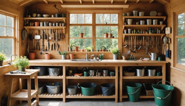 Organiser ses outils de jardinage efficacement